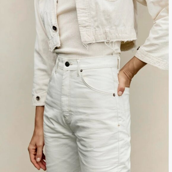 Immogene and Willie Augusta Washed White Canvas - Picture 5 of 7